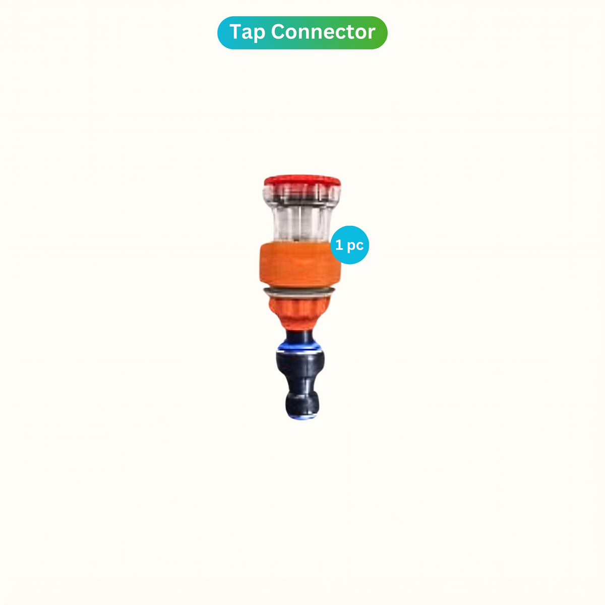 AquaBreeze tap connector with filter, 1 piece