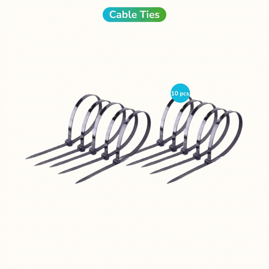 AquaBreeze cable ties, 10 pack