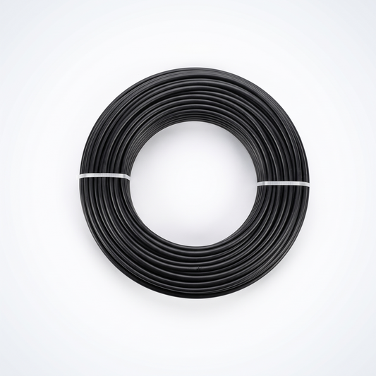 AquaBreeze spare hose 30 m, coil of black micro irrigation tubing